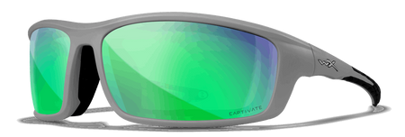 Okulary Wiley X Gravity Captivate | Green Mirror | Matte Cool Grey Frame | GRATISY!!!