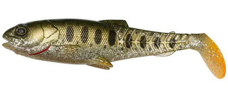 .Guma SAVAGE GEAR CRAFT CANNIBAL PADDLETAIL 6.5CM 4G OLIVE PEARL SILVER SMOLT