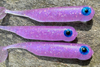 Guma Great Fish GF1 4,9cm | Glitter Light Purple | bezzapachowy | 10 szt.
