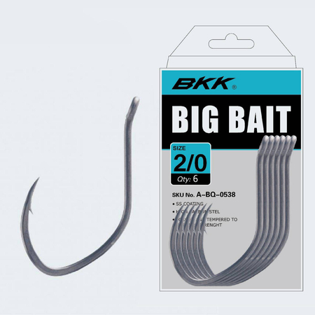 Haczyki sumowe BKK Big Bait | #5/0 | 4 szt.