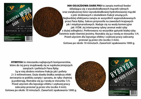 Zanęta Method Feeder Pan Ryba – HYBRYDA