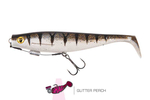 Guma Fox Rage Pro Shad Loaded 14cm | UV Glitter Perch