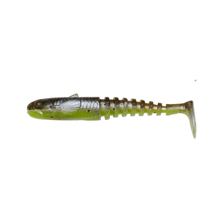 Guma Savage Gear Gobster Shad 11,5cm | Green Pearl Yellow