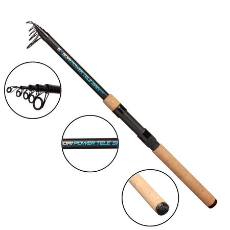 Wędka Mikado Sasori Power Tele Spin 240cm | 40-80g 