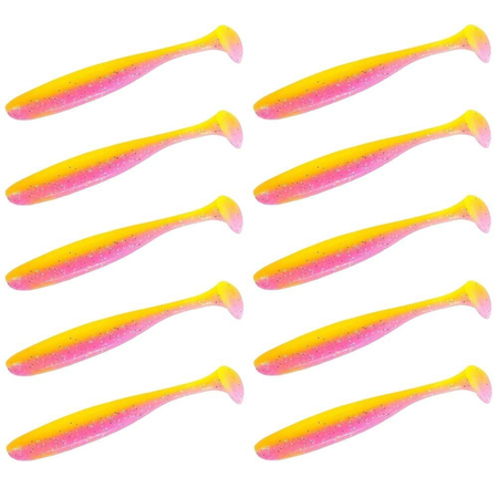 Guma Keitech Easy Shiner 3" | 7,6cm |  LT#31 Yellow Pink | 10 szt.