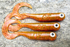 Guma Great Fish GF1 Twister 4,9cm | Motor Oil Red | bezzapachowy | 10 szt.