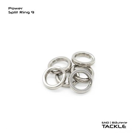 Kółka Łącznikowe VAGNER Power Split Ring / rozmiar 9 /  8szt.