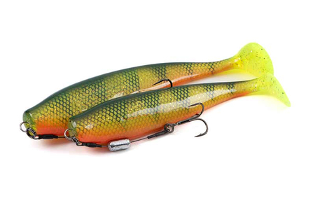 Guma Fox Rage Zander Pro Shad Loaded 18cm | UV Natural Perch