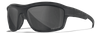 Okulary Wiley X Omega Captivate Polarized Grey Black Ops - Matte Black Frame