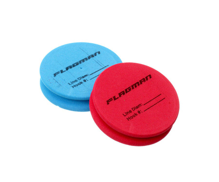 Pudełko na przypony FLAGMAN EVA RIG SPOOLS in round box 12pcs