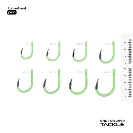 Haki sumowe VAGNER Hook Livebait Pro - 2/0 - 4szt.