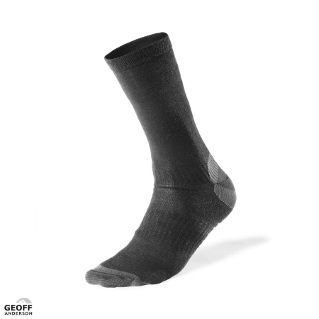 Skarpety Geoff Anderson WizWool LightWeight | Black | L / 44-47