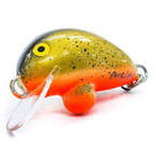 Wobler Engima Baits Minifish 3cm | Złoty| tonący