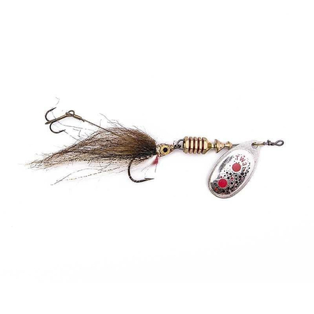 Obrotówka Mepps Aglia TW Streamer #1 | 3,6g | Srebrna