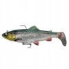 Guma Savage Gear Trout Rattle Shad 12,5cm | Green SILVER