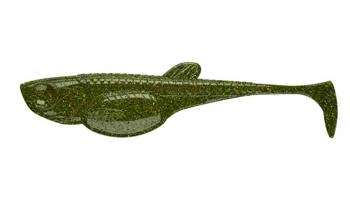 Przynęta Libra Lures Embrion Shad 2" | 5 cm | 029 - Salty Green | 10 szt.