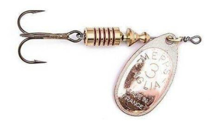 Obrotówka Mepps Aglia #4 | 9g | Złota