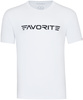 T-shirt Favorite Black Logo - Biały - rozmiar L