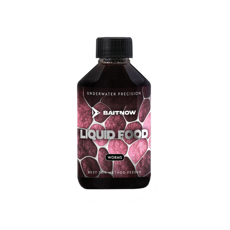 Booster Baitnow Method Feeder - LIQUID FOOD WORMS 250ml