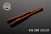 Przynęta Libra Lures Dying Worm 8cm | 038 - Brown | brak zapachu | 12 szt.