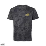 .T-Shirt Geoff Anderson Organic Tee Logo - BlackLeaf/ Orange Logo XXXL