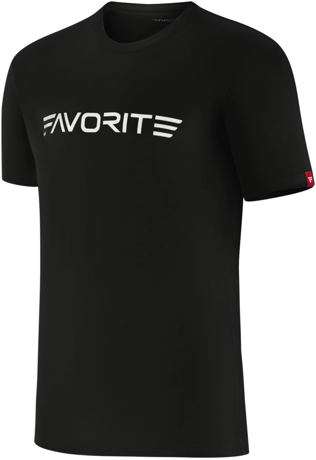 Favorite T-shirt Black Logo - Czarny - rozmiar XXXL