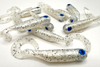 Guma Great Fish GF1 Twister 4,9cm | White Pearl | rybny | 10 szt.