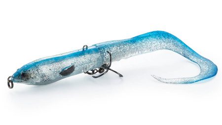 Przynęta Savage Gear 3D Hard Eel 2+1 17cm | SS | Blue Silver