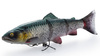 ..Savage Gear 4D Line Thru Trout 15cm SS - 35g -Green Silver