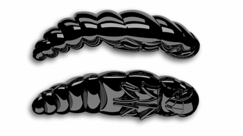Przynęta Libra Lures Largo 3.5cm | 040 - Black | ser | 10 szt.