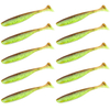 Guma Keitech Easy Shiner 3" | 7,6cm |  #401 Green Pumpkin / Chartreuse | 10 szt.