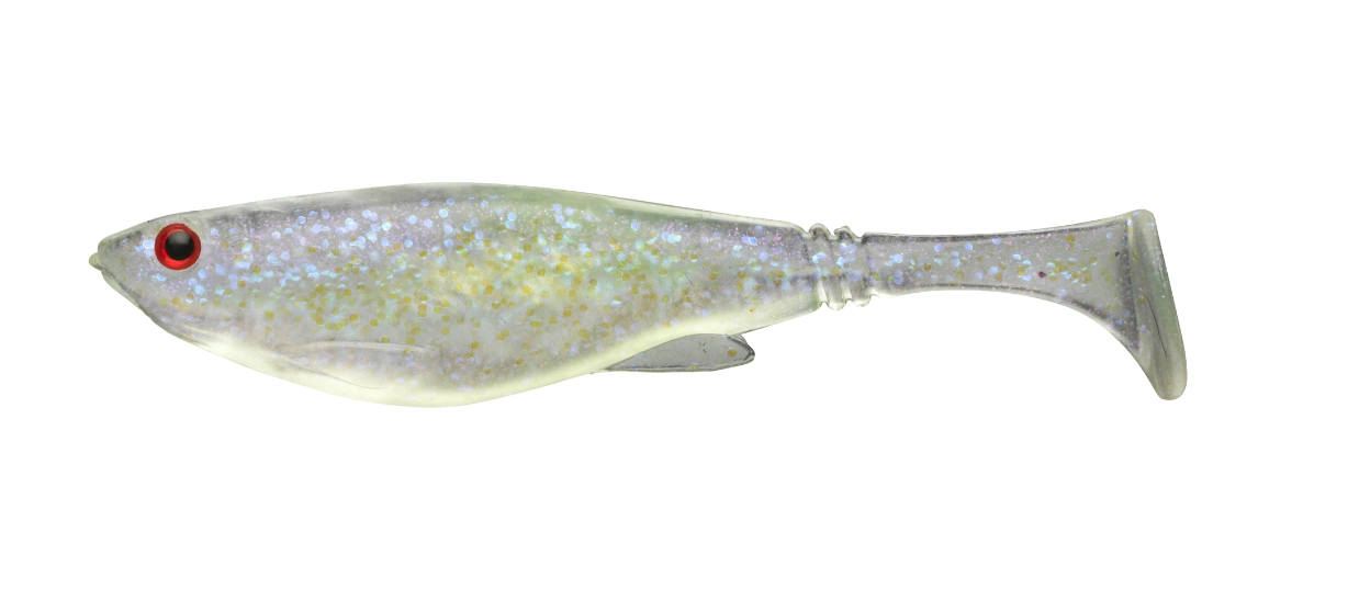 Guma Daiwa Belly Shad 6cm | White Ghost