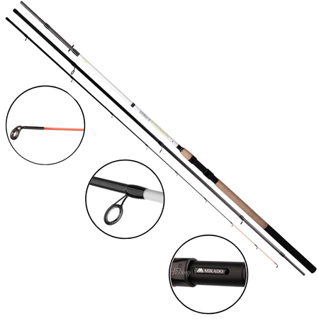 Wędka Mikado Intro II Method Feeder | 330cm | do 70g | 3+3 sec.