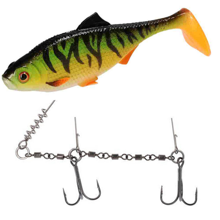 Zestaw Mikado MFT Roach 18cm Natural Perch + dozbrojka