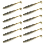 Guma Keitech Easy Shiner 2" | 5,08cm | #414 Green Pumpkin PP. Shad | 12 szt.
