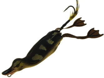 Wobler Savage Gear 3D Hollow Duckling Weedless 10cm | Natural