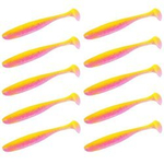 Guma Keitech Easy Shiner 3" | 7,6cm |  LT#31 Yellow Pink | 10 szt.