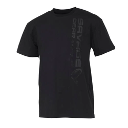 Koszulka SAVAGE GEAR Vertical Logo Tee XXL Black