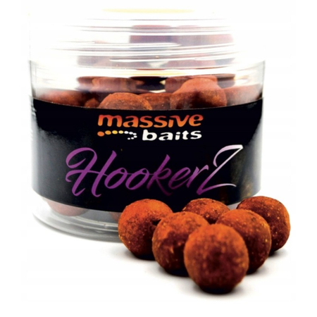 Kulki haczykowe Massive Baits Hookerz 18mm - 300ml - Strawberry Bergamotta