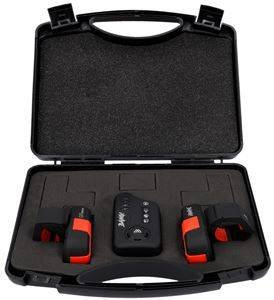 Sygnalizatory brań + centralka Mikado Cat Territory Bang! czerwony i niebieski | zestaw (2+1)