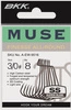 Haczyki offsetowe BKK Muse | #3/0 |8 szt.