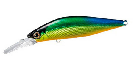 Wobler Shimano Cardiff Flügel ARC 7cm | 7.8g | 003 Green Gold | pływający