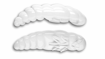 Przynęta Libra Lures LARGO 3.5cm, 001 - White- 10szt (zapach serowy)