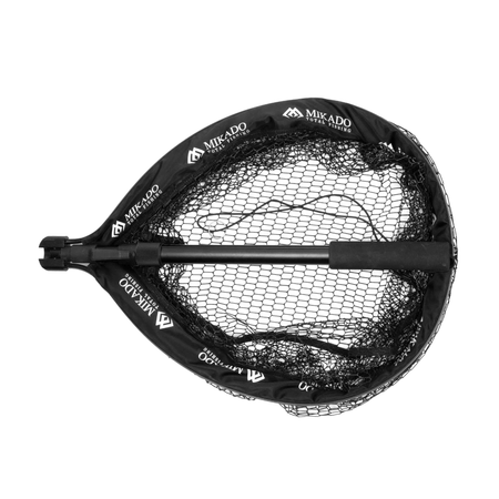 Podbierak Mikado MFT | 135cm | 50x40cm |składany | gumowana siatka