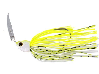 Chatterbait Westin BladeBite V2 Tungsten Bladed Jig 9g | Yellow Spark