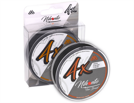 Plecionka Mikado Nihonto Fine Braid 0,10 mm | black | 150m