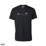 T-shirt Geoff Anderson Organic Tee | Black Pollution | XXL