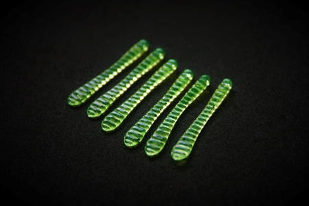 Przynęta FISHCHASER Mikropijawka / 2.5cm / 10szt. / Chartreuse And Pepper