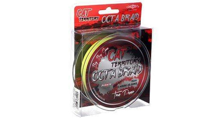 Plecionka Mikado Cat Territory Octa Braid 0,50 | yellow | 150m