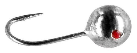 Mormyszka wolframowa Mikado okrągła 3.5mm (Srebrna)